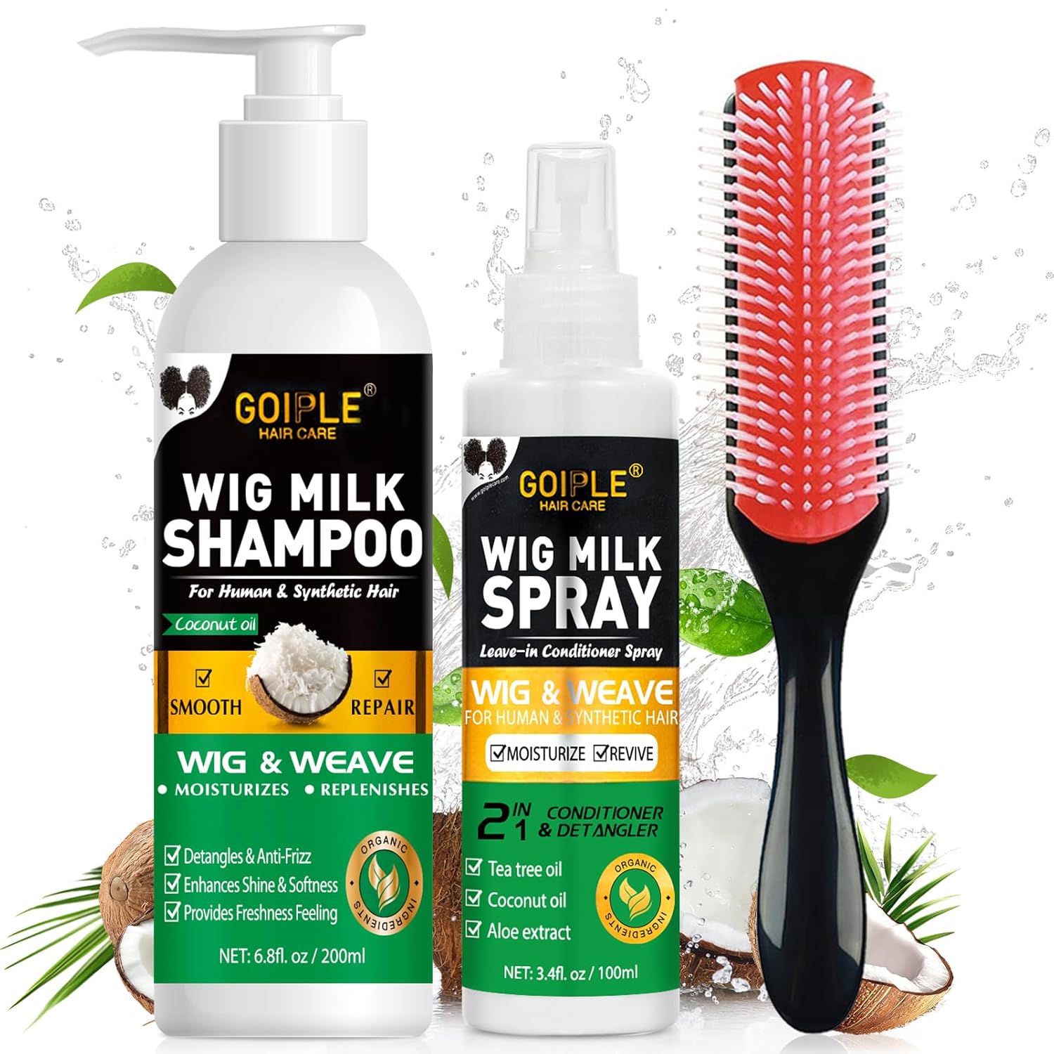 Hair Care Products - Kit de soin pour perruques GOIPLE