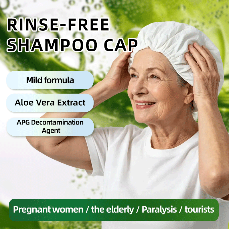 Hair Care Products - Bonnet de shampoing jetable sans eau