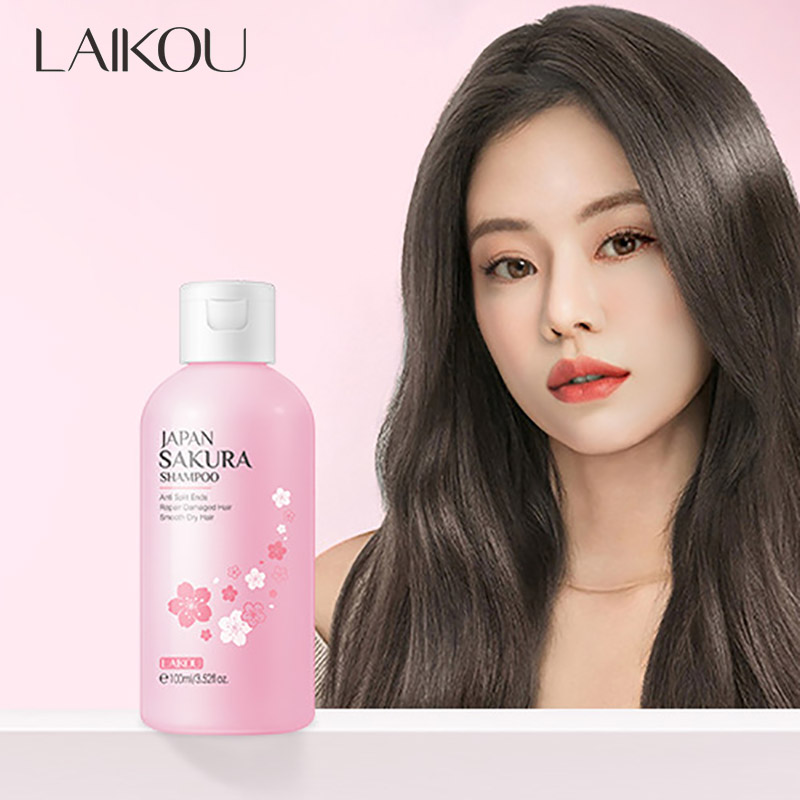 Hair Care Korean Products - LAIKOU japon Sakura shampooing réparation cheveux
