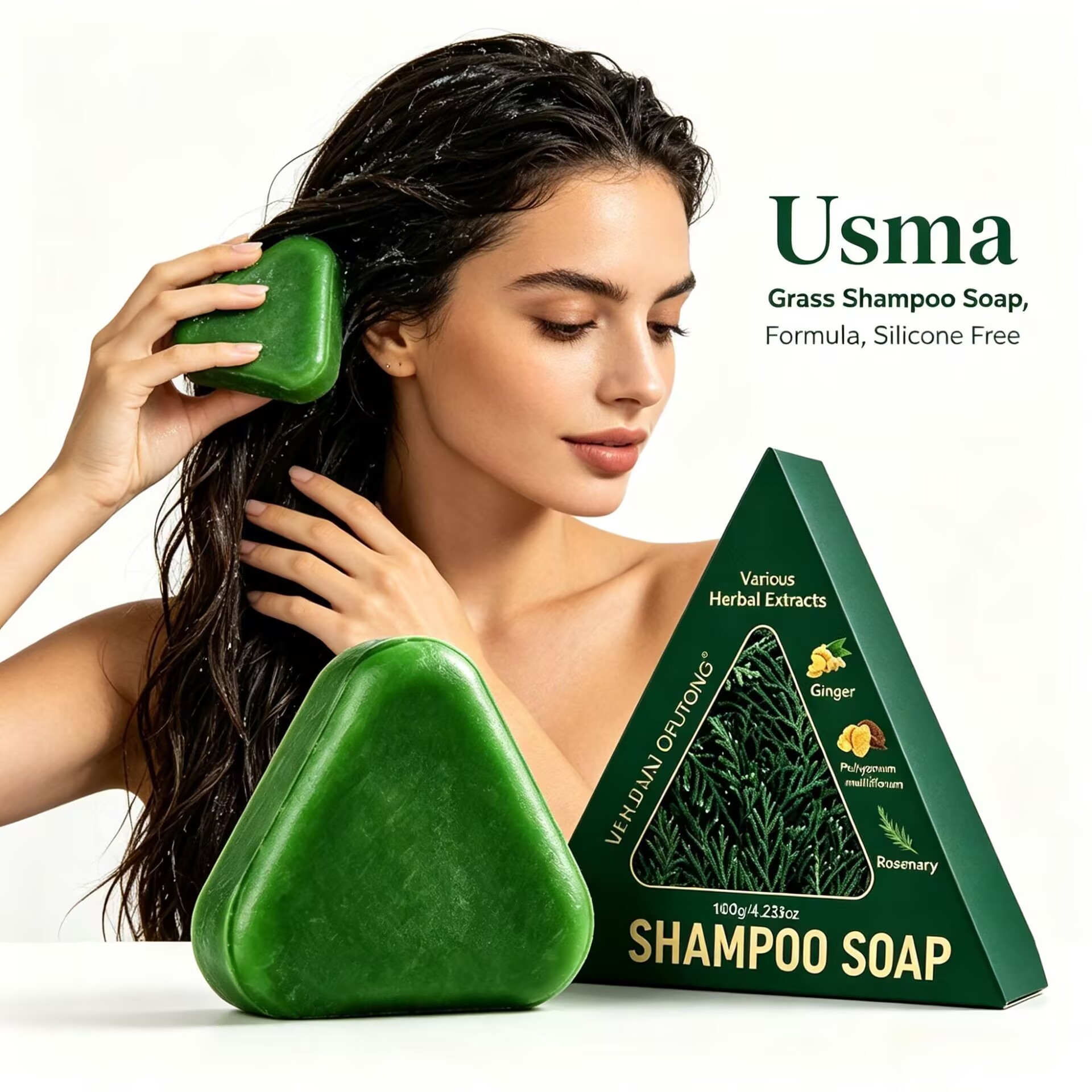 Nouveau shampooing solide Usma - Hair Care Dandruff avis et prix