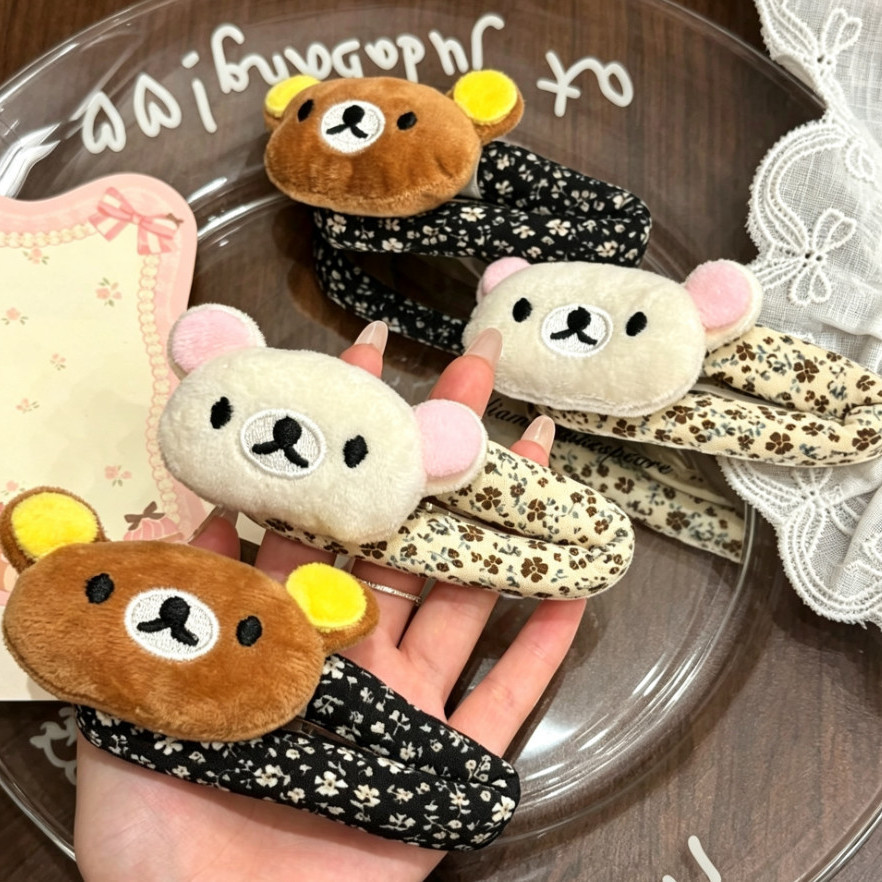 Pince à cheveux Rilakkuma mign - Hair Care Korean Products avis et prix