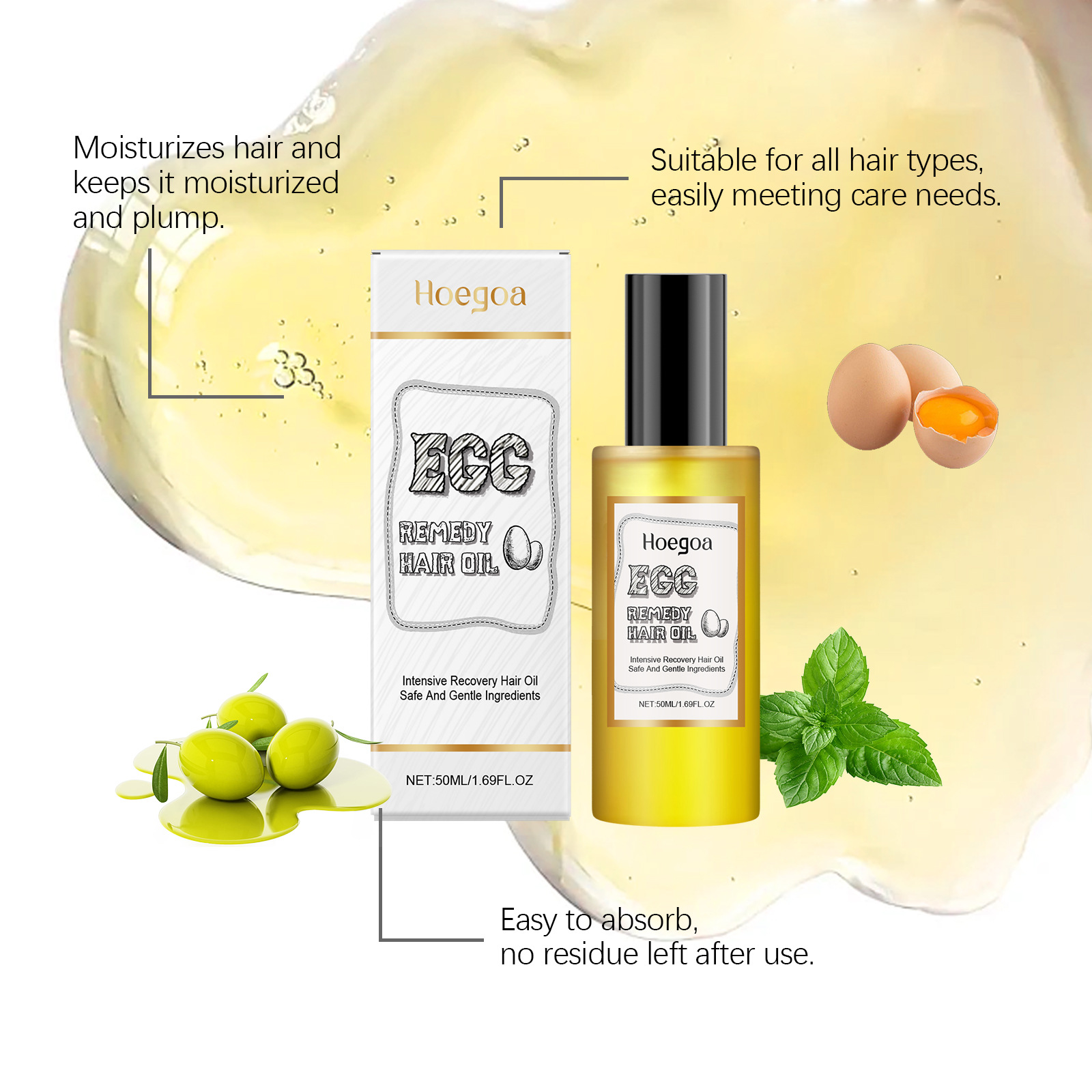 Huile capillaire à remède aux  - Hair Care Products avis et prix