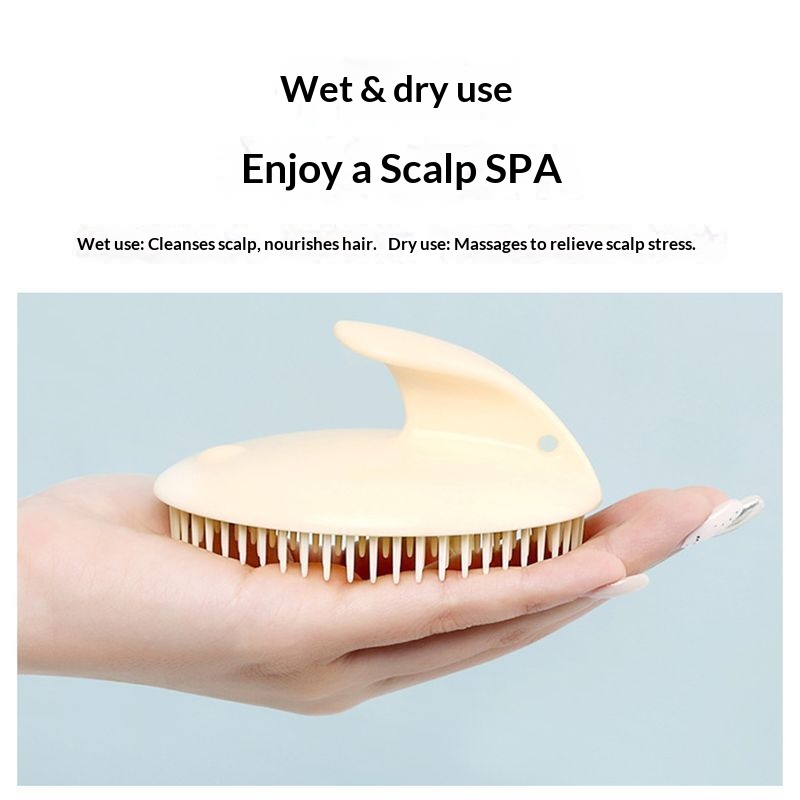 Brosse à shampoing en silicone - Hair Care Dandruff avis et prix